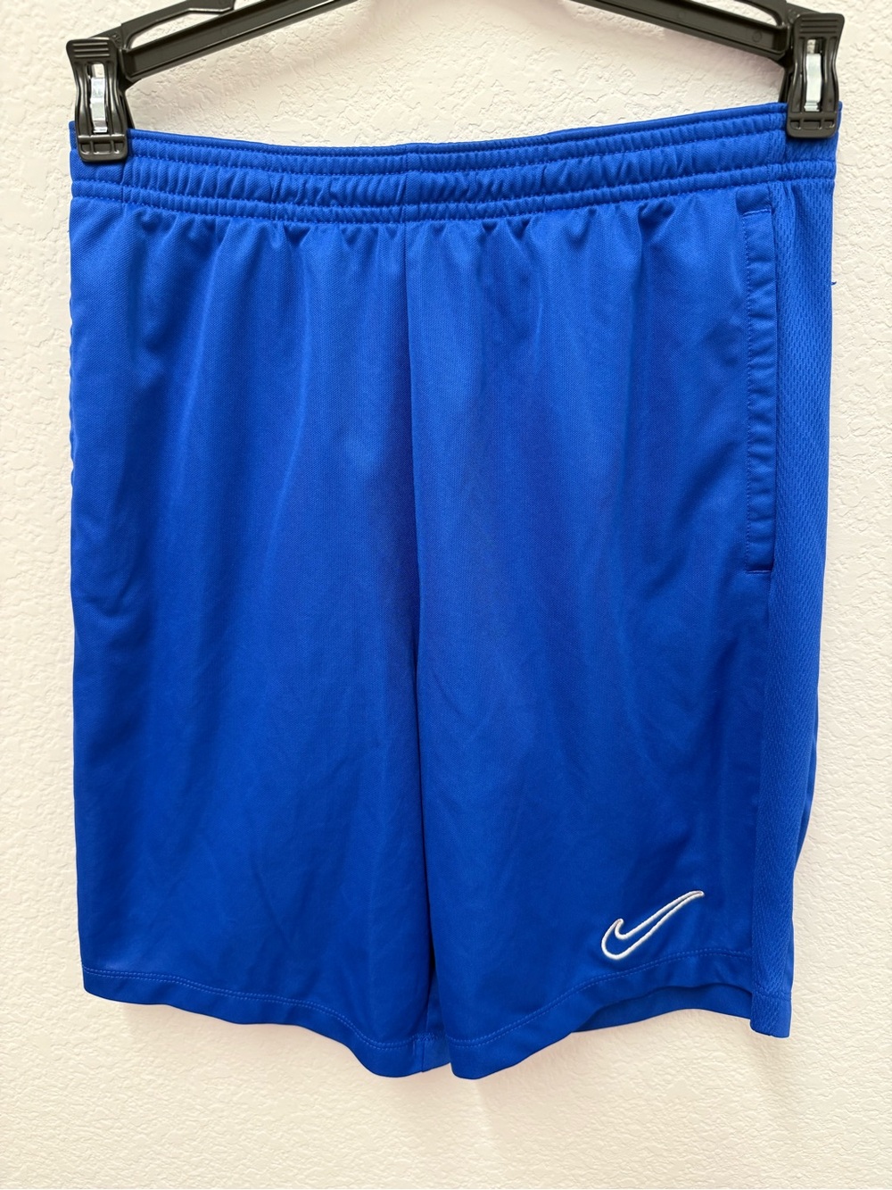 Nike Boy’s Bright Royal Blue Athletic Shorts with Swoosh
